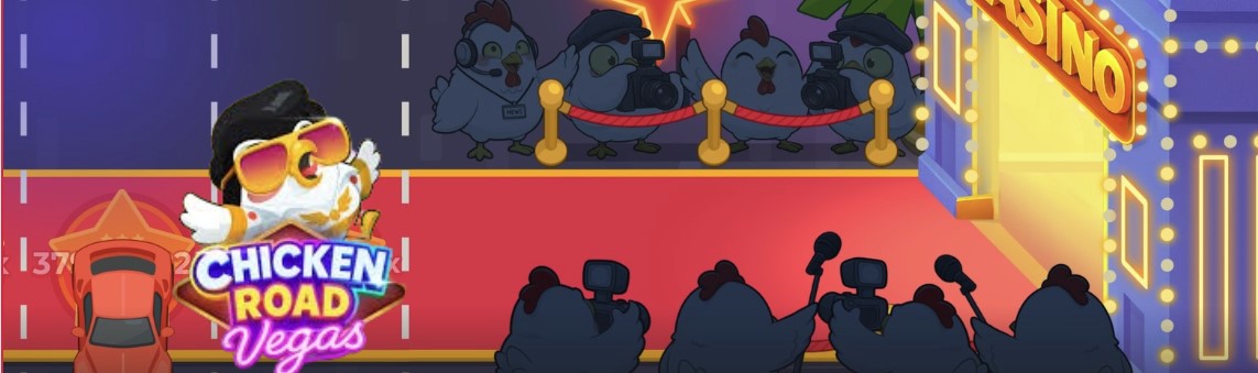 Joueur plaçant des paris en argent réel sur le jeu Chicken Road Vegas