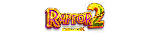 Logo officiel Raptor 2 aux couleurs or et violet éclatant